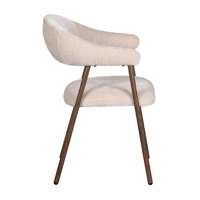 Esszimmerstuhl Scandi - 2er-Set – Skandinavisches Design - Tan