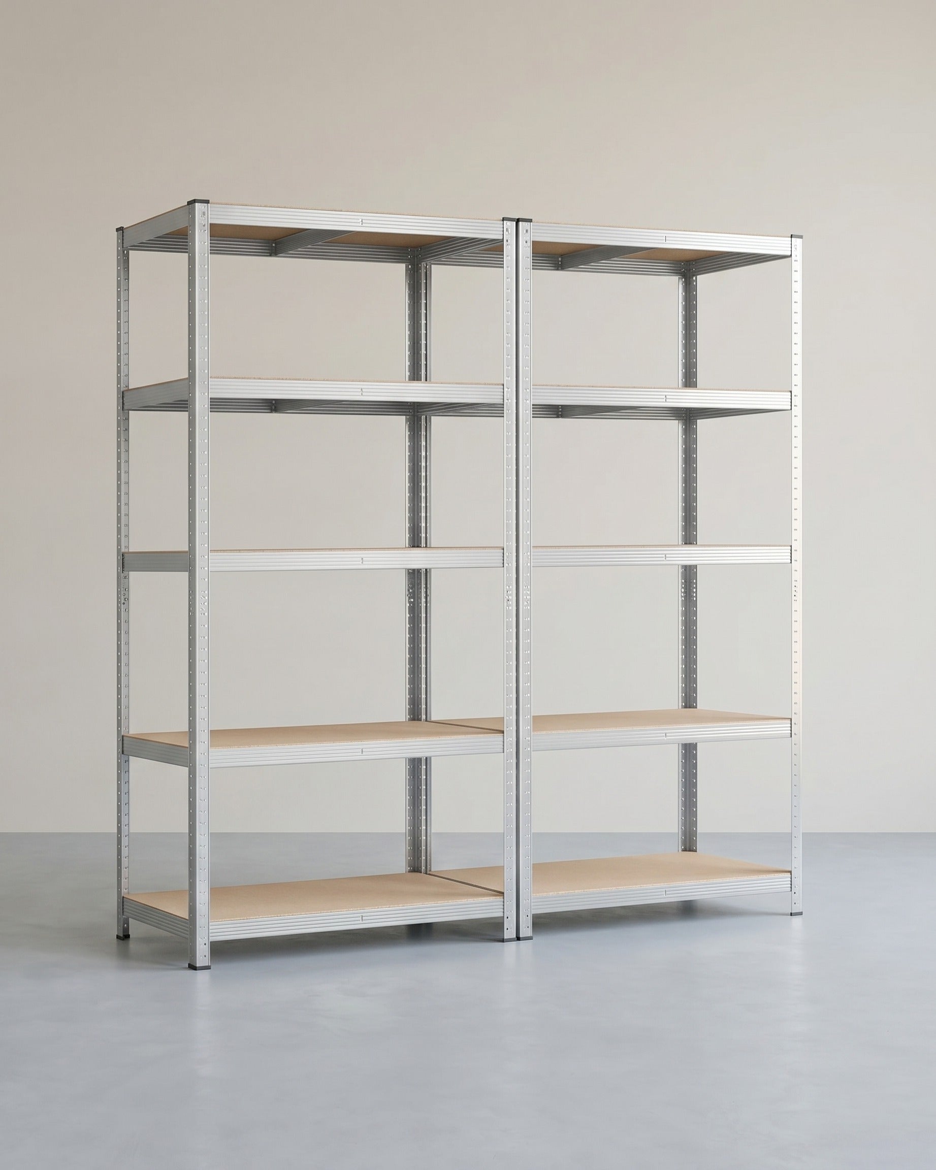 Regal - Stabiles Regal - Lagerregal – Silber