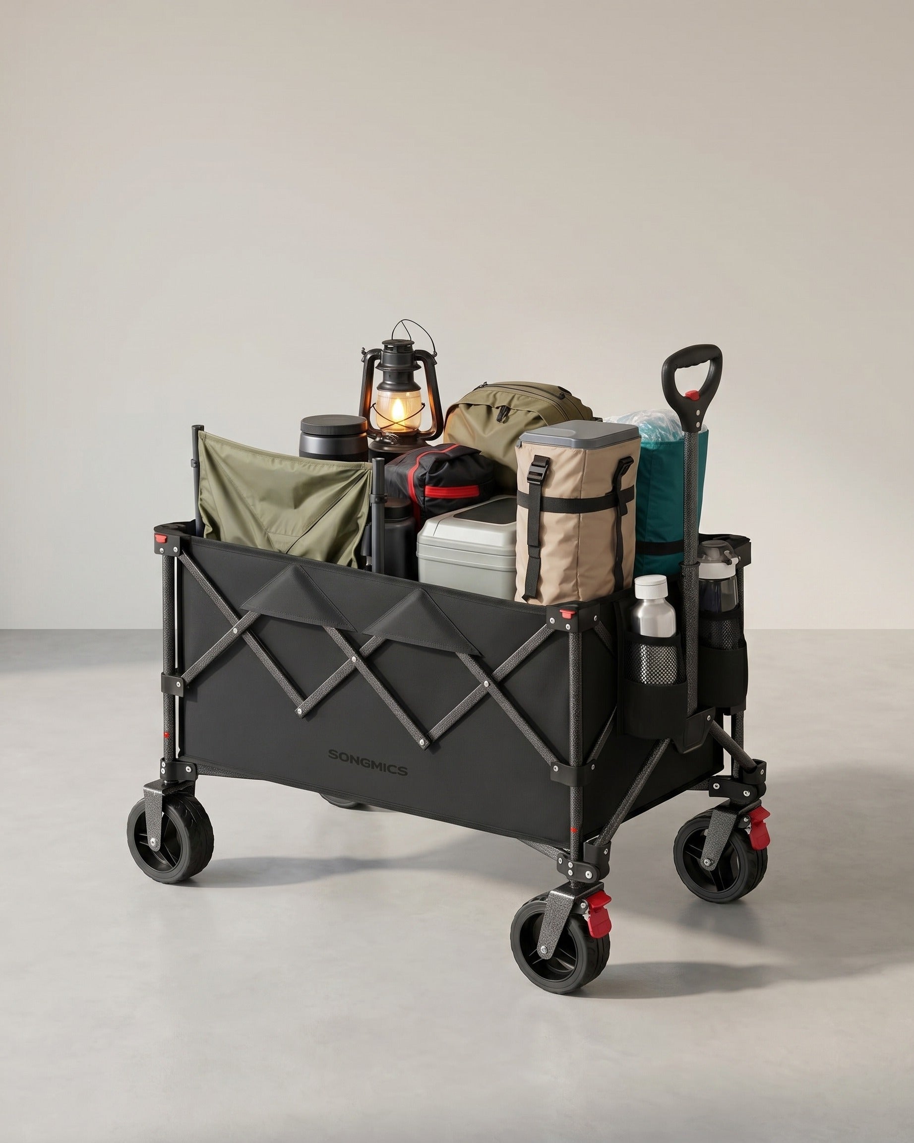 Bollerwagen - Trolley – Klappbar – Stahlrahmen
