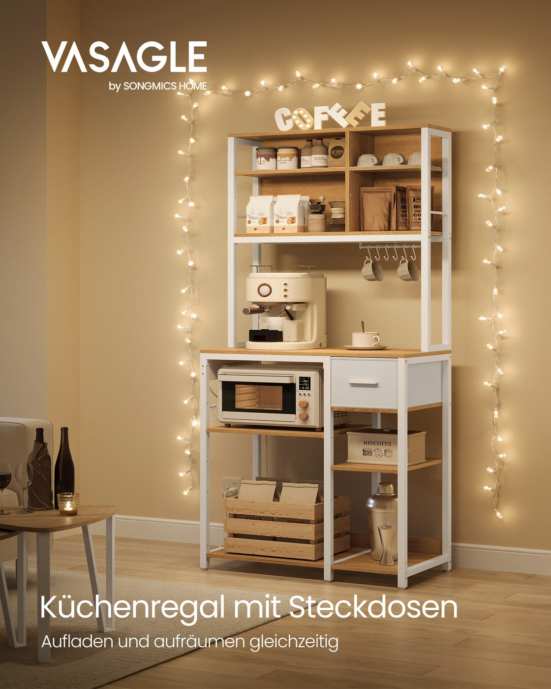 Küchenschrank mit Einbausteckdosen – Multifunktional und sicher