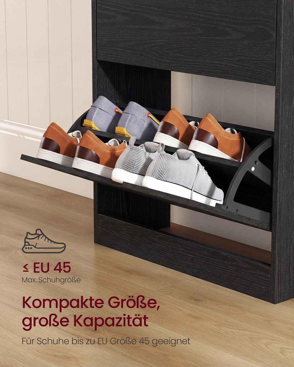 Schuhschrank hoch – vielseitig – stilvolles Design