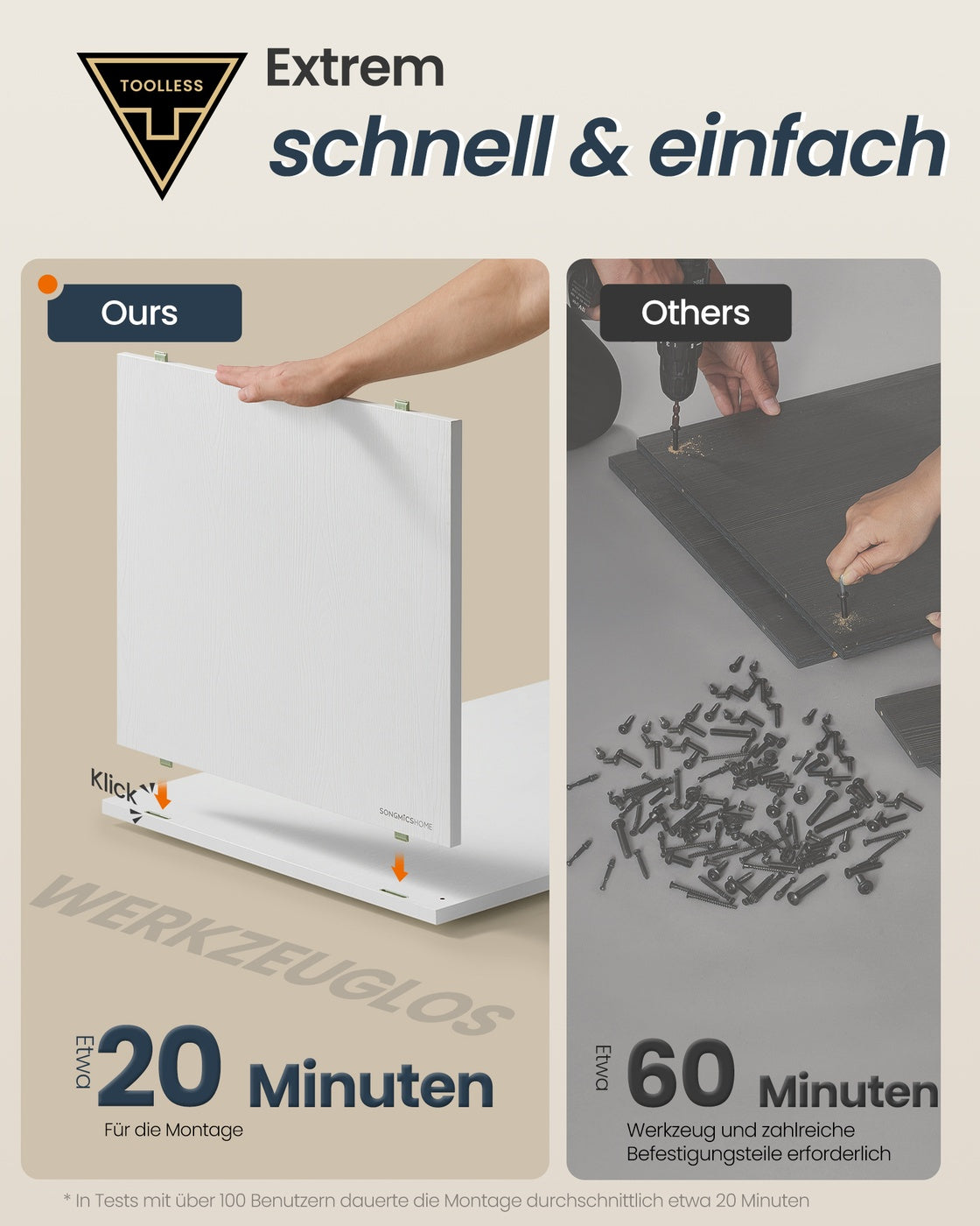Schmaler Schuhschrank Mit Klapptüren - Verstellbare Zwischenwand - Clevere Aufbewahrungslösung