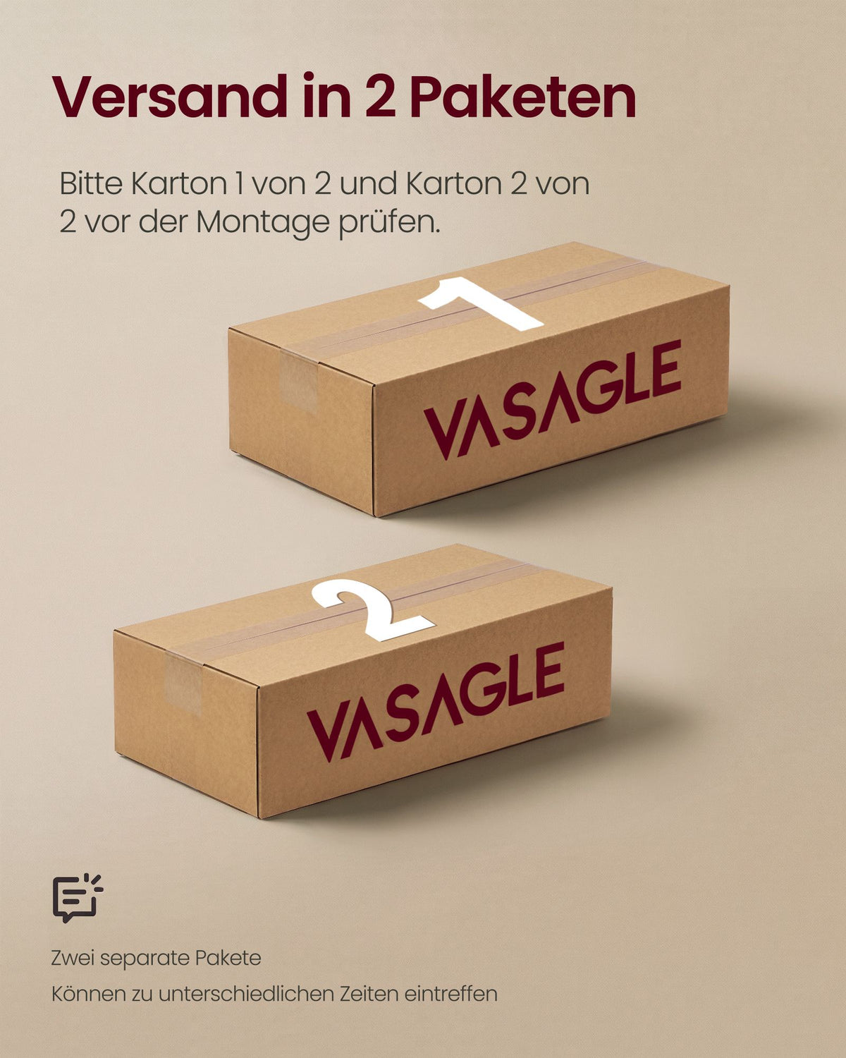 Moderne Kommode – 6 Schubladen – Anrichte – KAILYN-Kollektion