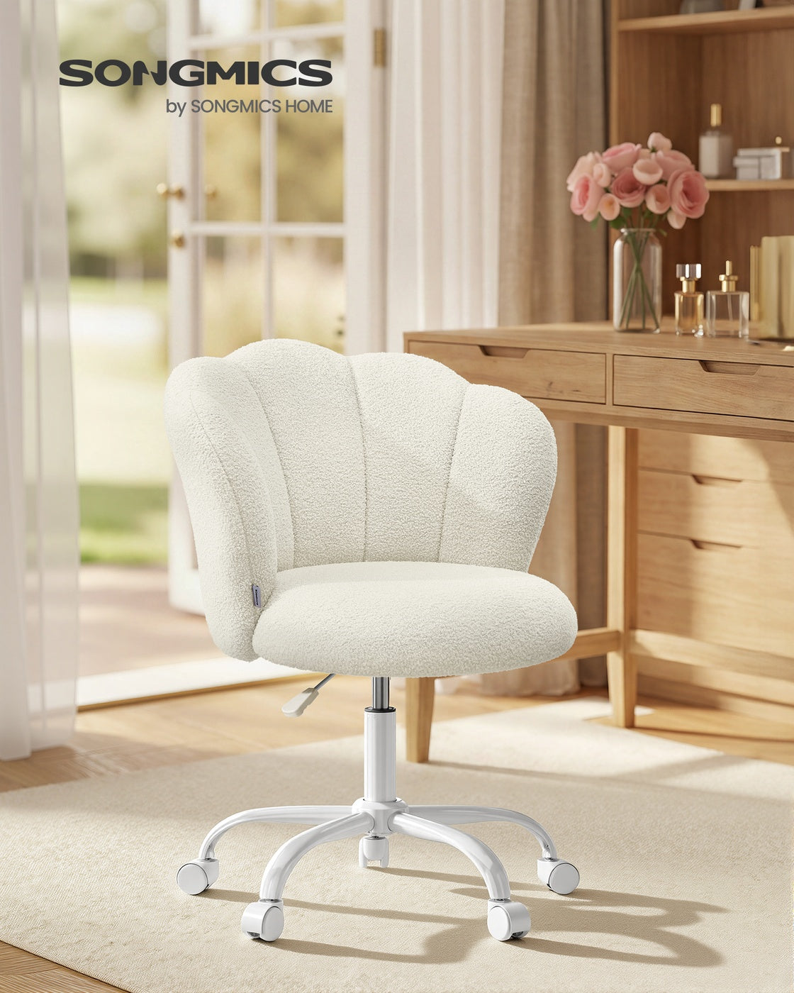 Ergonomischer Bürostuhl – höhenverstellbar – drehbar – bis 110 kg