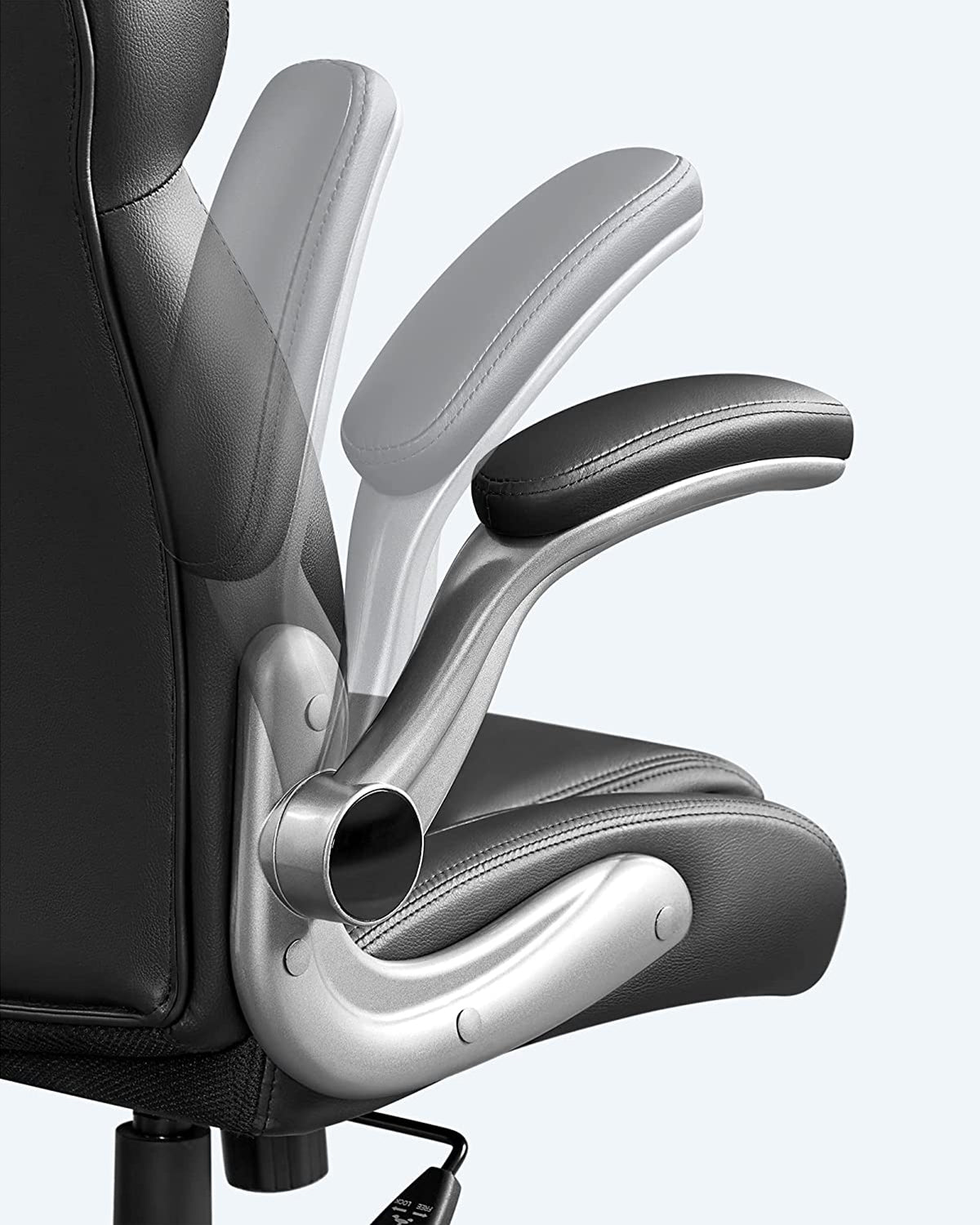 Ergonomischer Regiestuhl - Bürostuhl Leder - Belastbar bis 150 kg