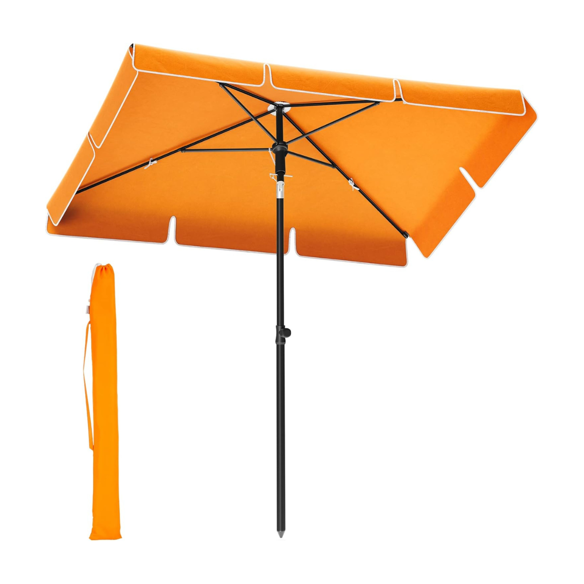 Rechteckiger Sonnenschirm – Neigbar – Höhenverstellbar – UV-Schutz bis zu UPF 50+