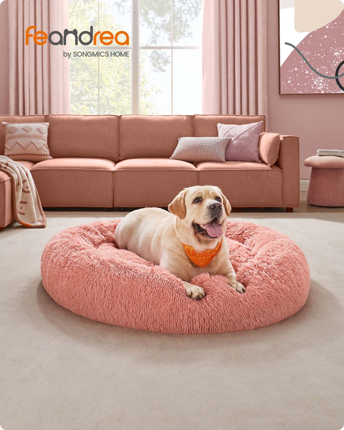 Donutförmiges Hundebett – Extra weich und bequem