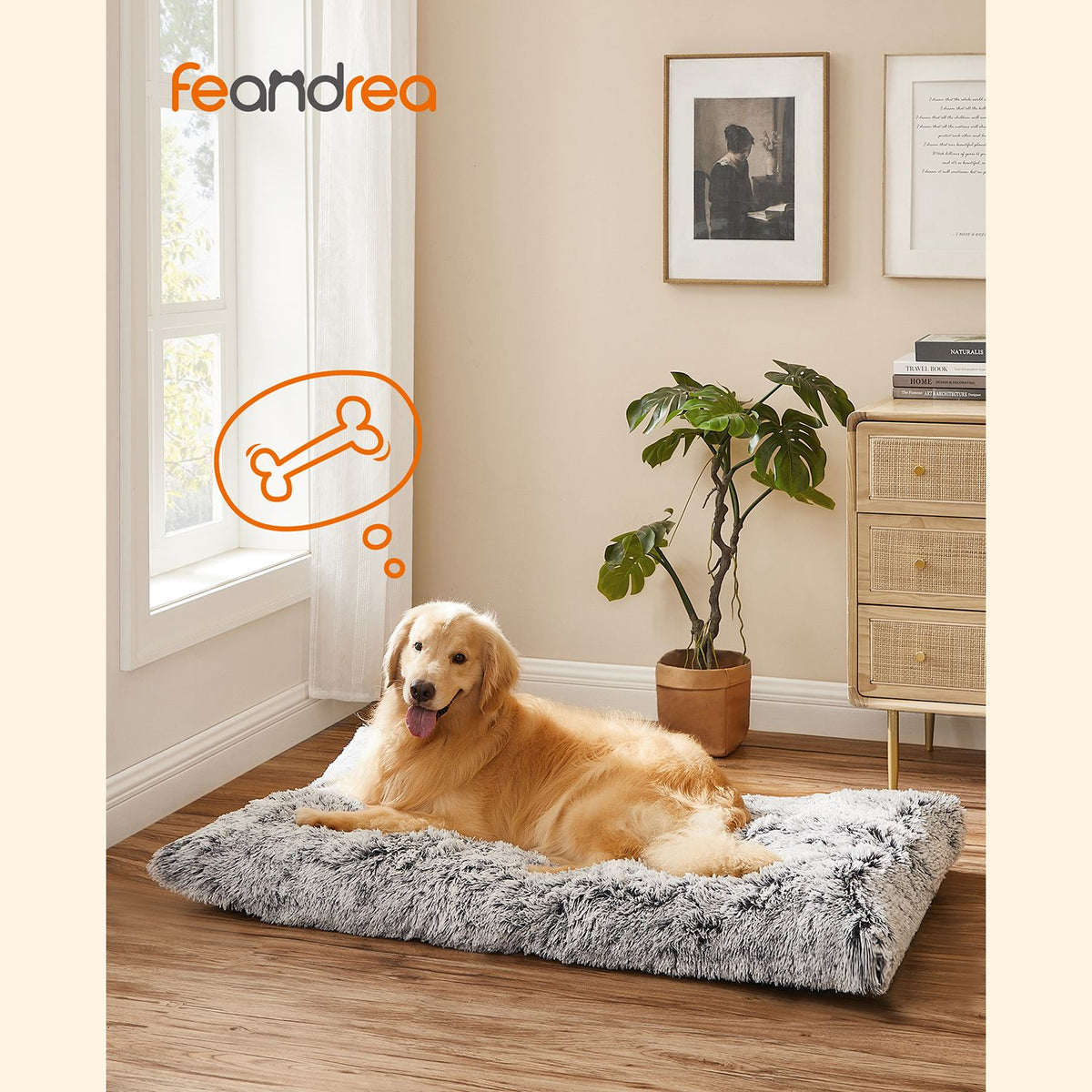 Bequemes und vielseitiges Hundekissen – 10 cm dick