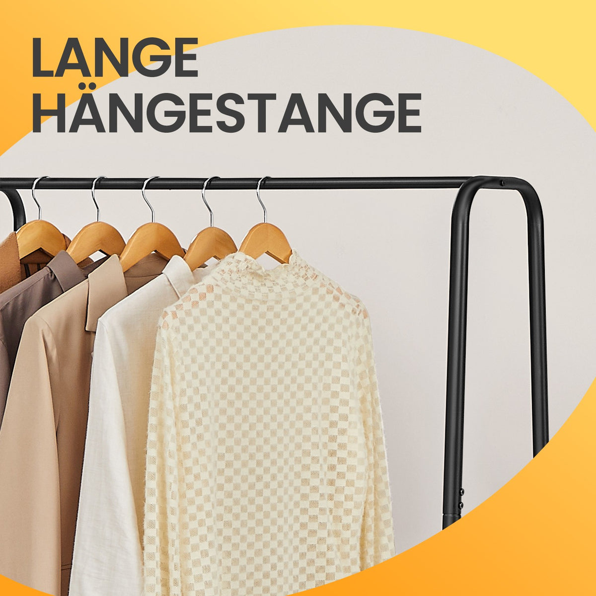 All-in-One-Kleiderständer – Geräumig, robust und stilvoll für jeden Raum – Stabil und langlebig