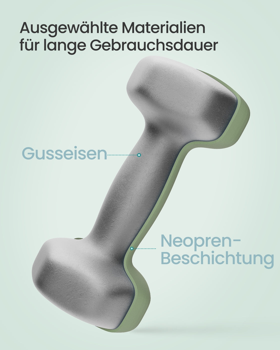 Kurzhantelset Mit Ständer - Hexagon-Hanteln Mit Neopren-Beschichtung - Für Krafttraining