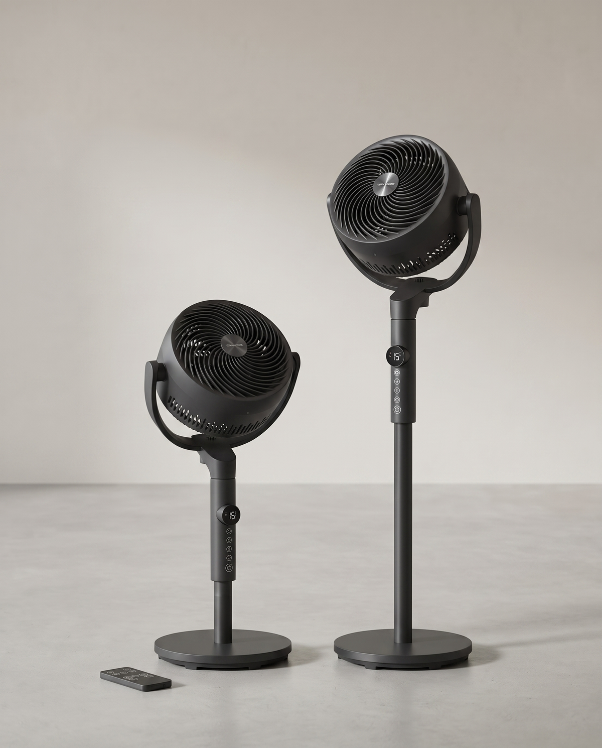 Standventilator – Leise (20 dB) – Mit Fernbedienung – 15 Geschwindigkeitsstufen – Timer