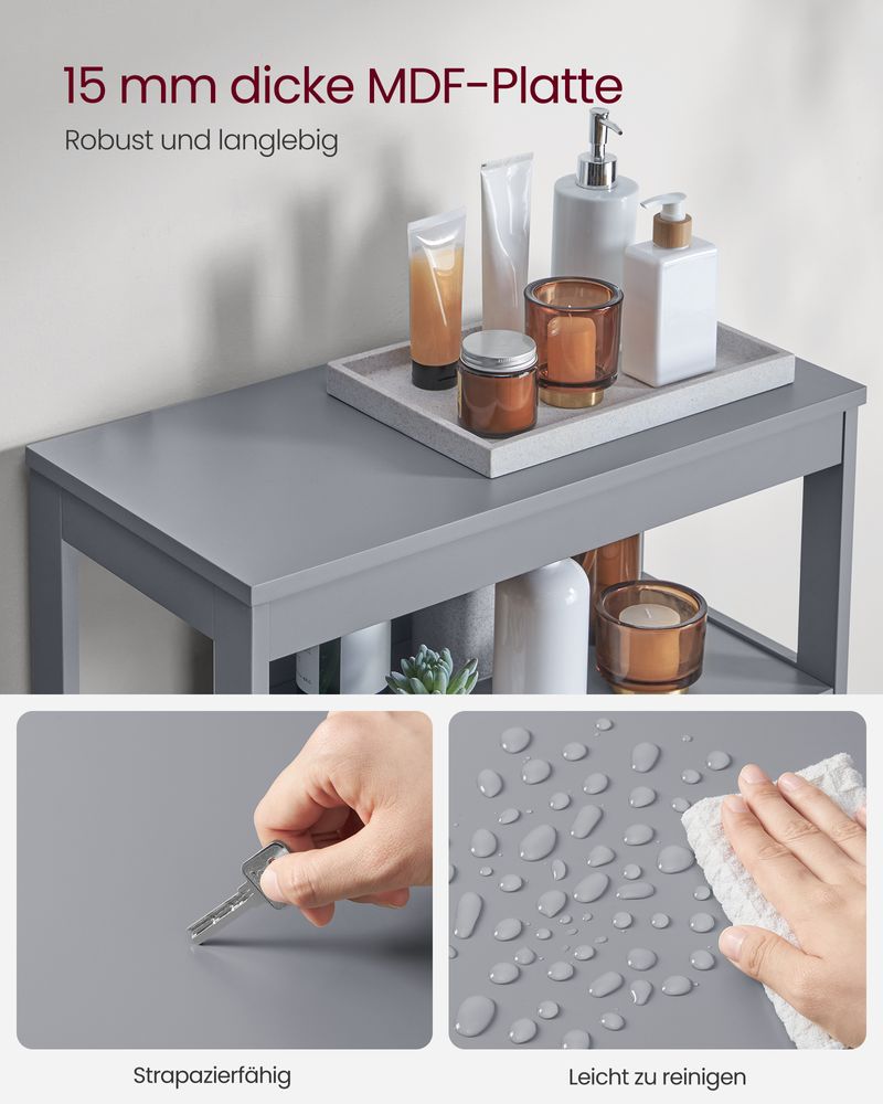 Badkamerkast met Lamellendeuren – Vochtbestendig en Praktisch - De Vries Meubels