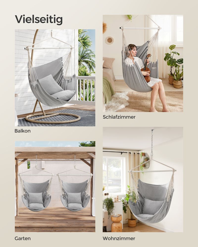 Boho Hangstoel – Stijlvol & Comfortabel - De Vries Meubels