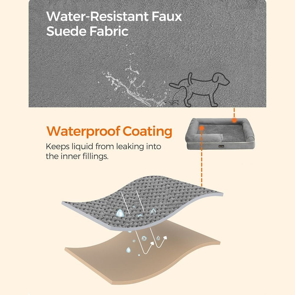 Comfortabel Hondenbed met Verhoogde Randen - Hondenmand - De Vries Meubels