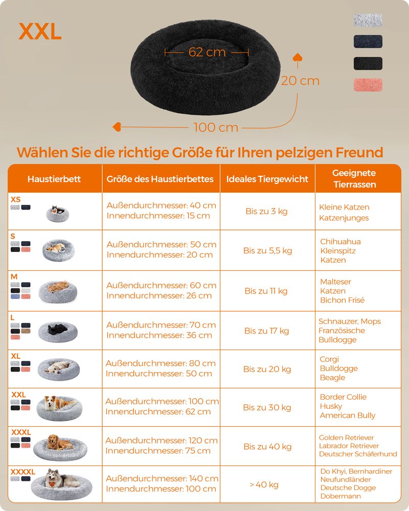 Donutvormig Hondenbed – Extra Zacht en Comfortabel - De Vries Meubels