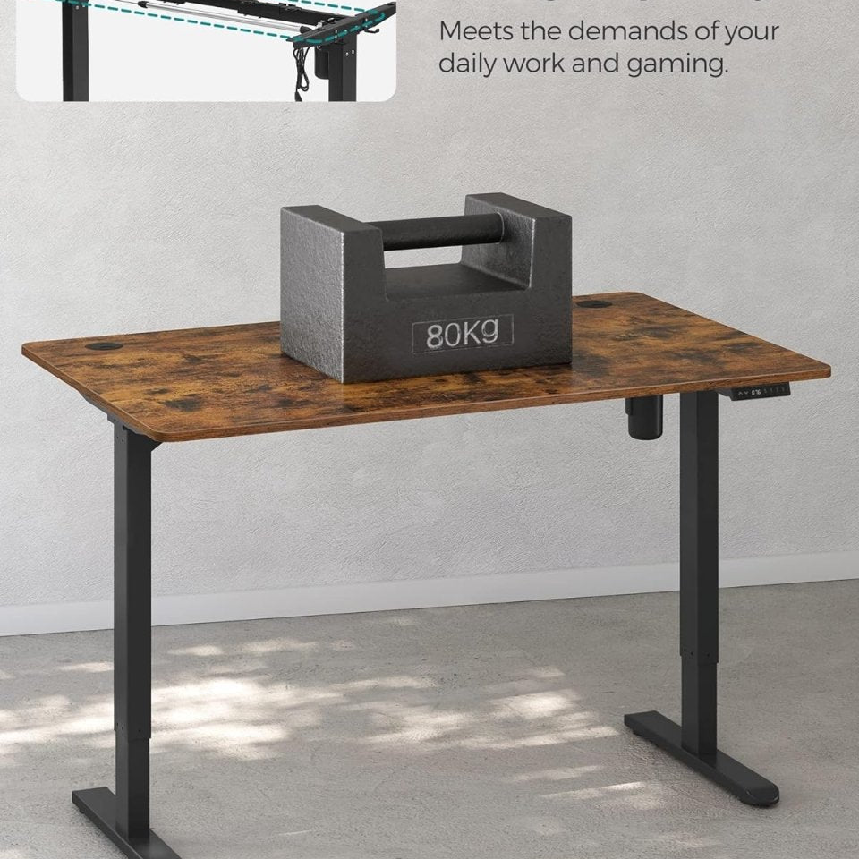 Elektrisch Verstelbare Bureau Onderstel - Sta Bureau Poten - In hoogte verstelbaar Bureau - De Vries Meubels