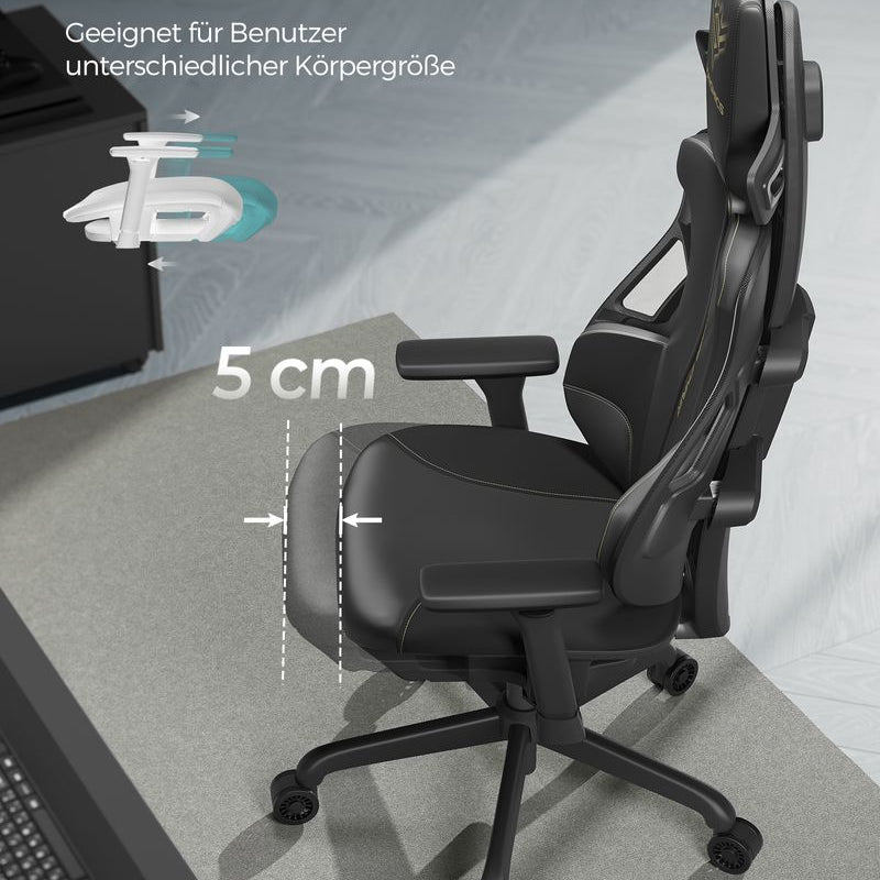 Elite Gaming 2.0 Ergonomische Gamestoel - Compleet Verstelbare Gaming Stoel - Gamingchair - De Vries Meubels