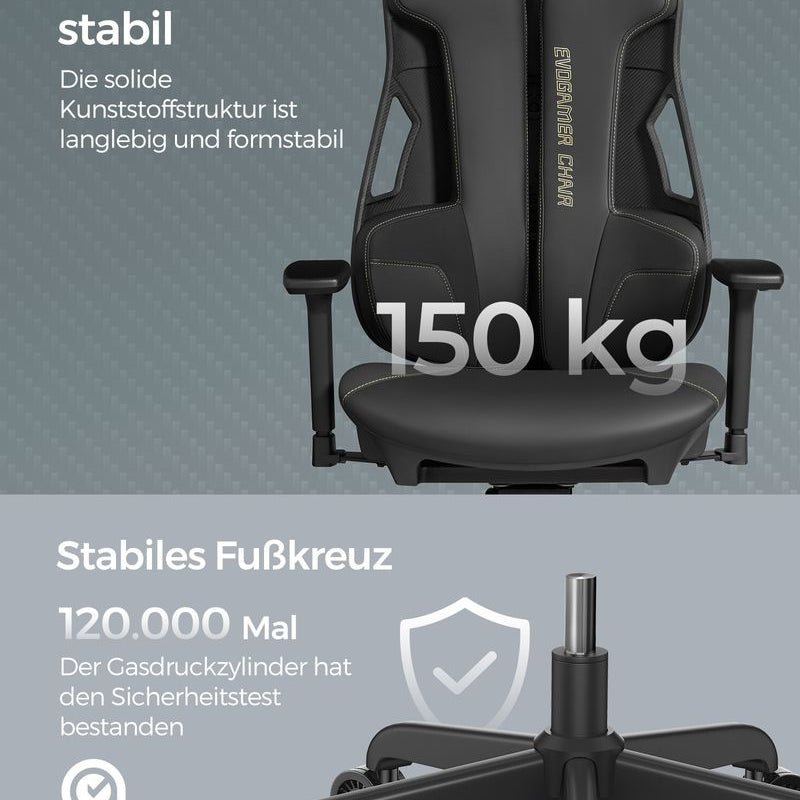 Elite Gaming 2.0 Ergonomische Gamestoel - Compleet Verstelbare Gaming Stoel - Gamingchair - De Vries Meubels