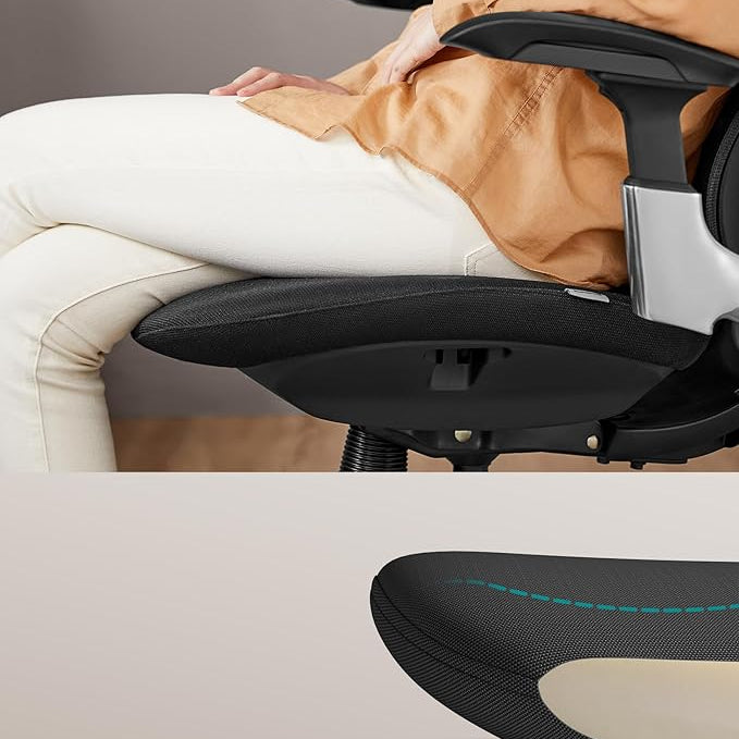 Ergo Elite 2.0 Ergonomische Bureaustoel - Compleet Verstelbaar - 6 - delige TPR - lendensteun - Tot 150 kg belastbaar - De Vries Meubels