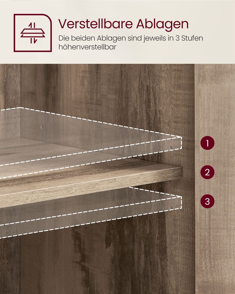 Industriële Opbergkast – Stijlvol & Functioneel - De Vries Meubels