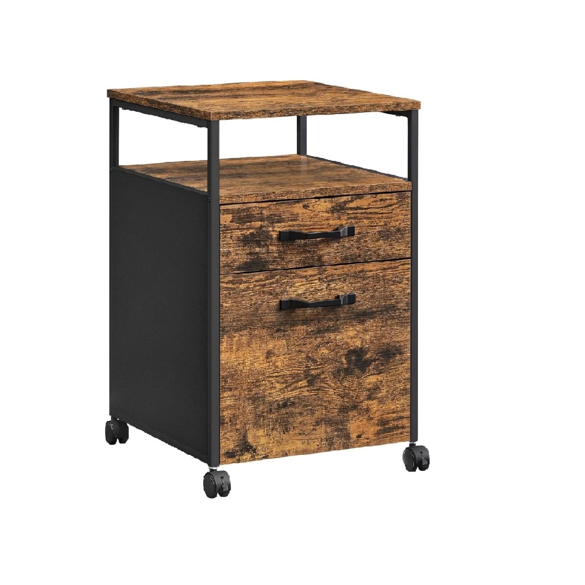 Ladeblok op Wieltjes - met 2 Lade - Thuiskantoor - De Vries Meubels