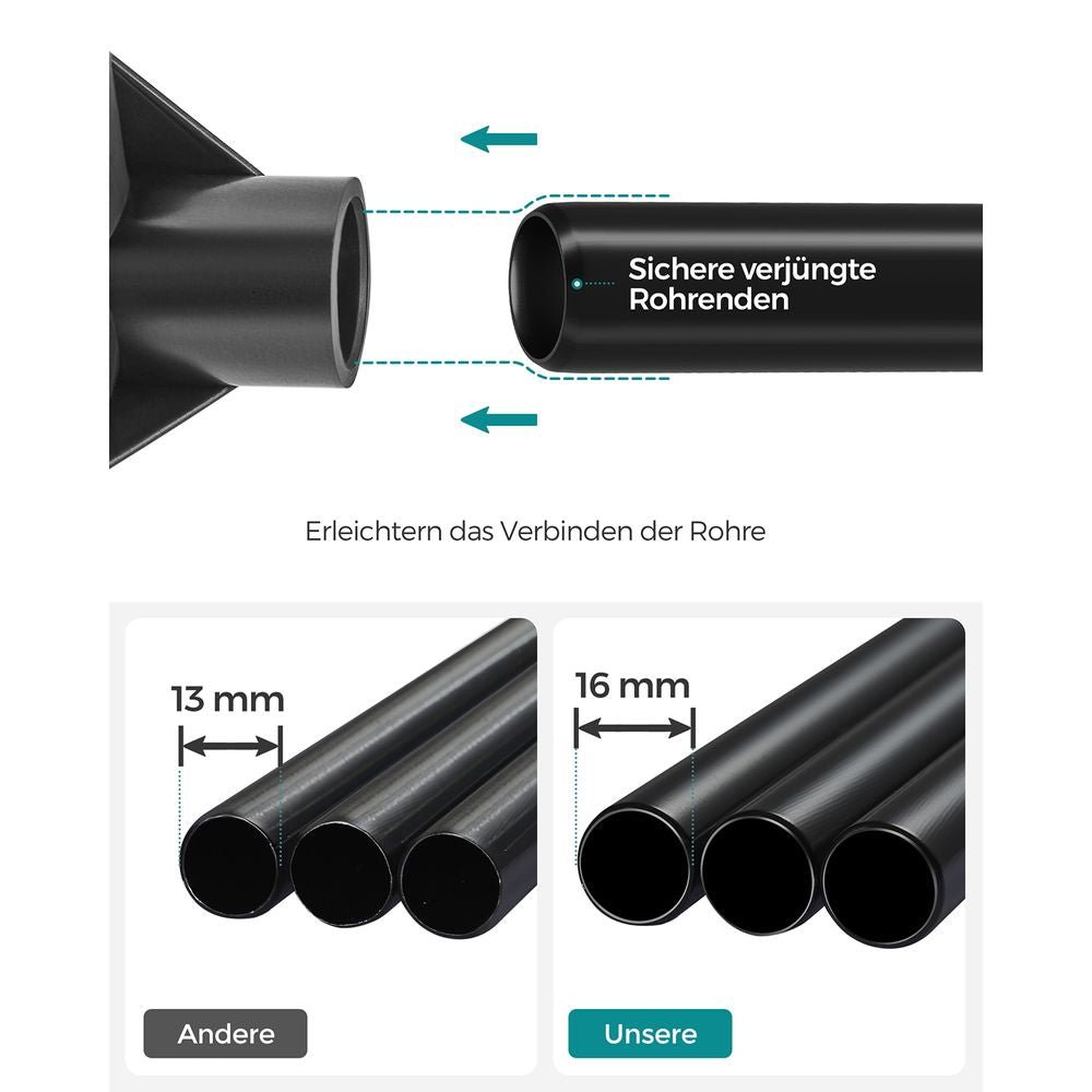 Opvouwbare Kledingkast - Praktische Slaapkamerkast - Ruimtebesparend - De Vries Meubels