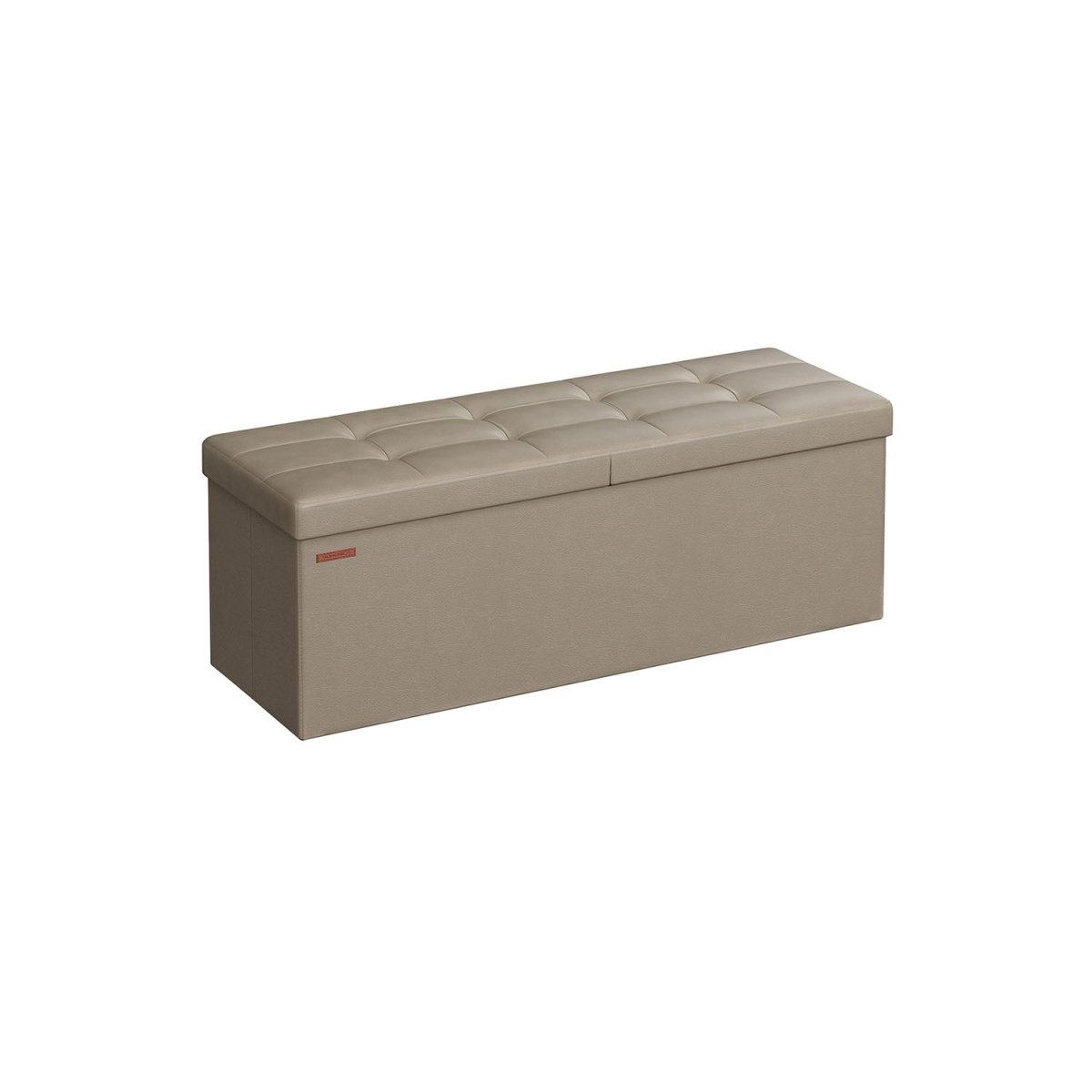 Opvouwbare Opbergbank 131 Liter - Hocker - Kunstleer - De Vries Meubels