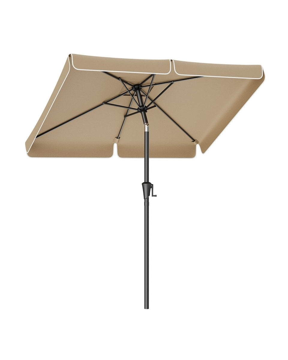 Rechthoekige Parasol - Balkon Parasol met Kantelfunctie - UV - bescherming - De Vries Meubels