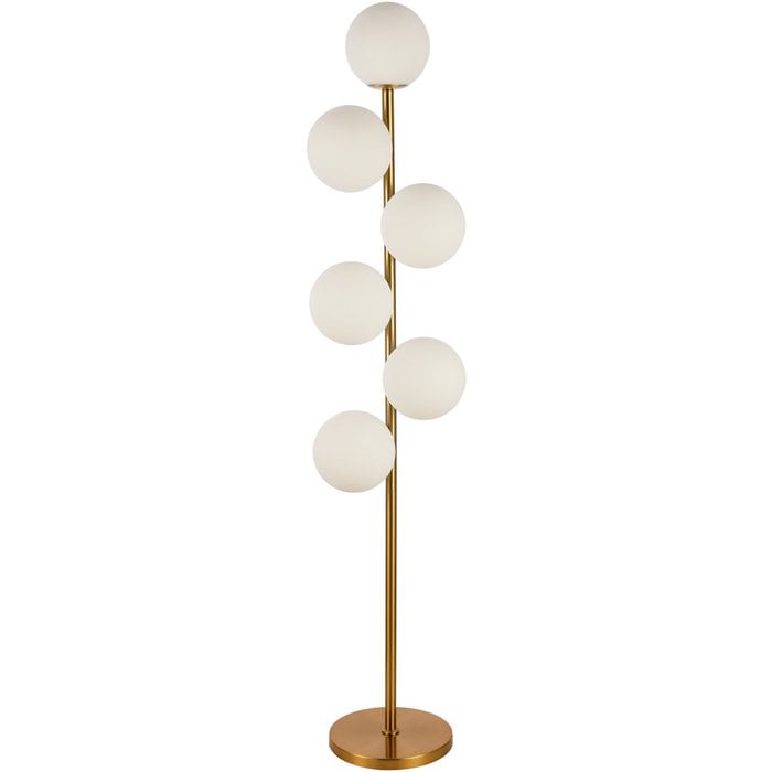 Stijlvolle Vloerlamp met Elegant Design – Moderne Lamp 160 cm - De Vries Meubels