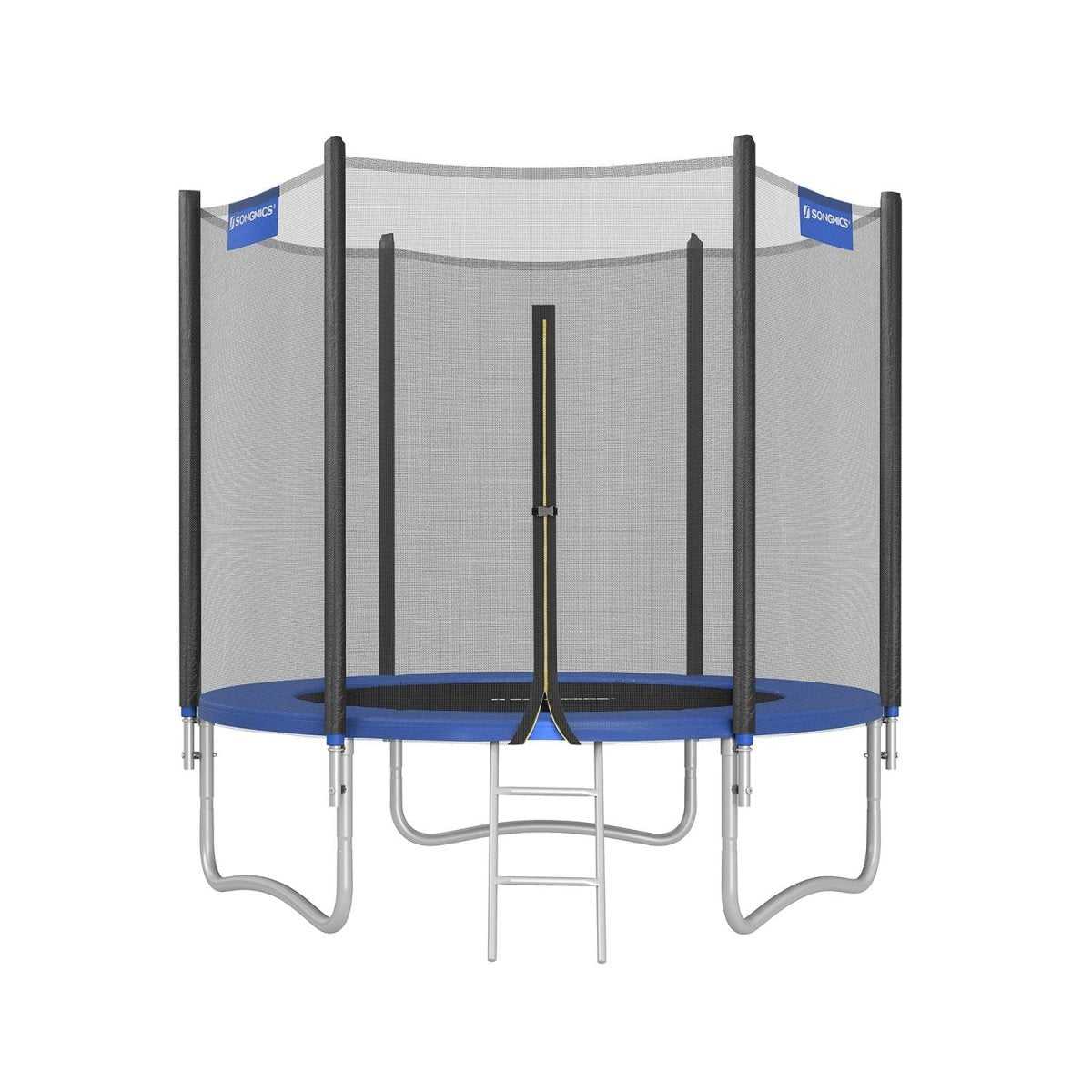 Trampoline met Veiligheidsnet - Stevig Frame en Gevoerde Rand - De Vries Meubels