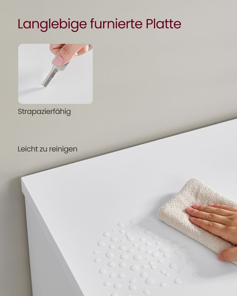 TV - meubel met LED - verlichting en verstelbare opbergruimte - De Vries Meubels