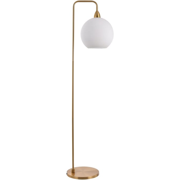 Xandy White Gold Vloerlamp - Elegante Blikvanger - De Vries Meubels