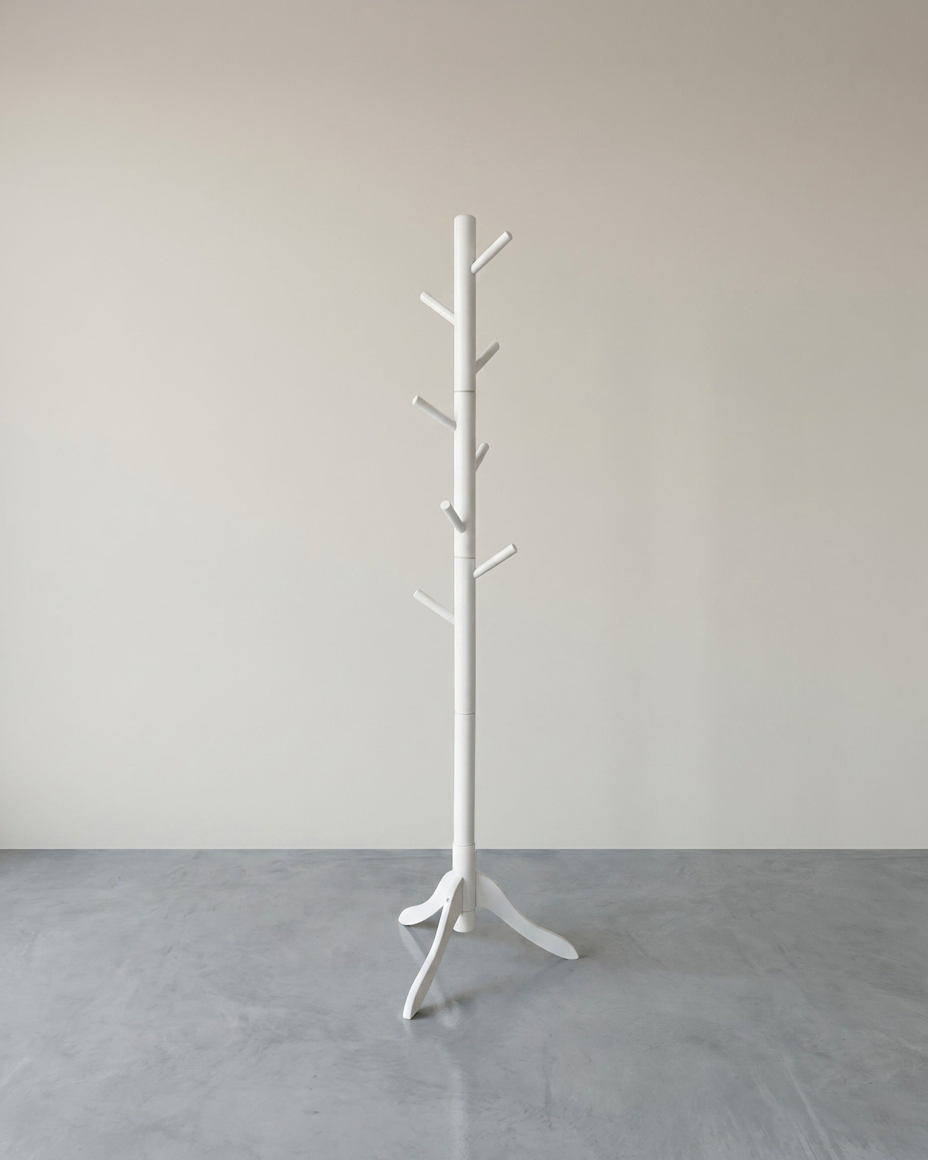 Garderobenständer aus Massivholz mit 8 Haken – Stabil, elegant und einfach zu montieren