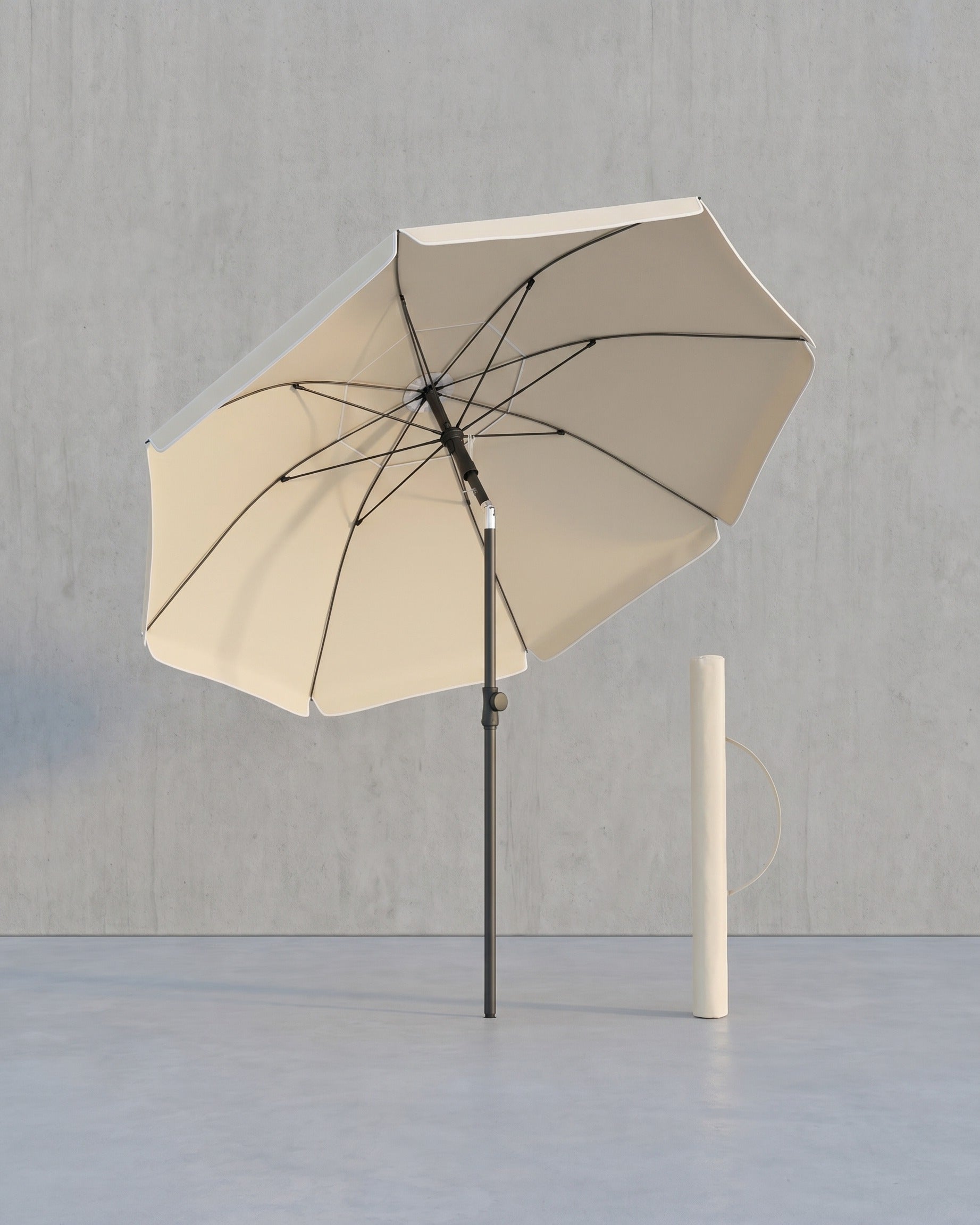 Sonnenschirm 180cm - Mit Hohem UV-Schutz - Für Strand Oder Garten