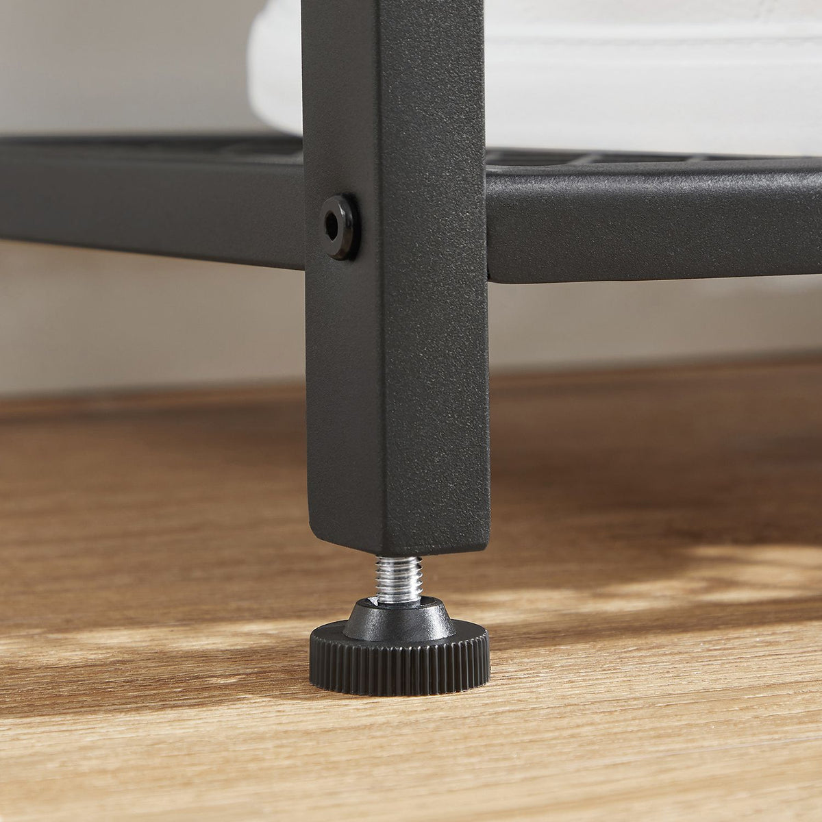 Garderobe mit Schuhregal und Sitzbank – Industriedesign – 100 cm breit – Mit 12 Haken