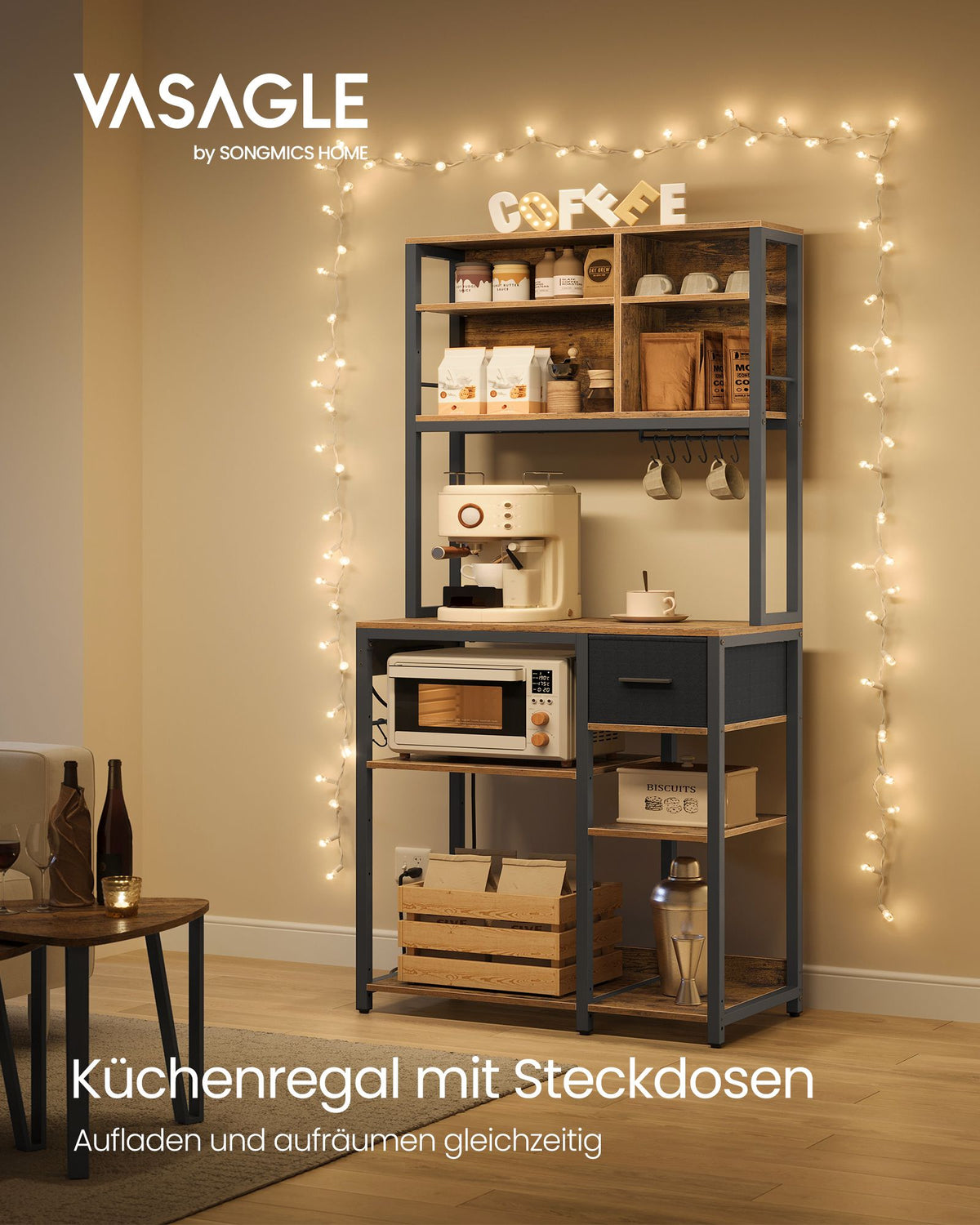 Küchenschrank mit Einbausteckdosen – Multifunktional und sicher