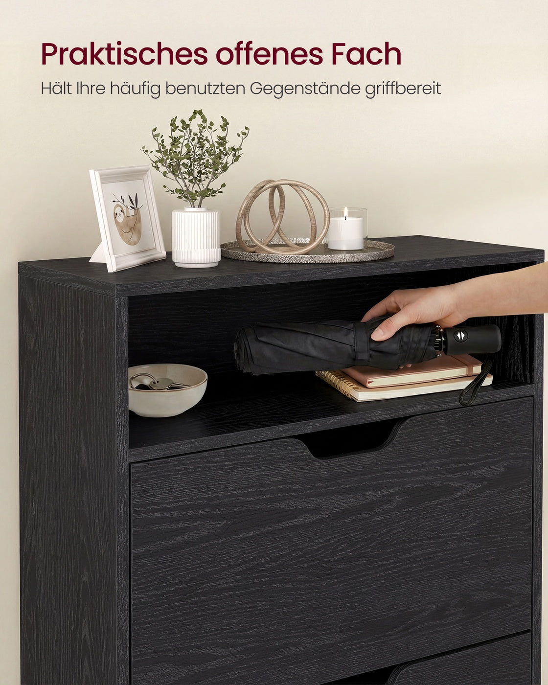 Schuhschrank hoch – vielseitig – stilvolles Design
