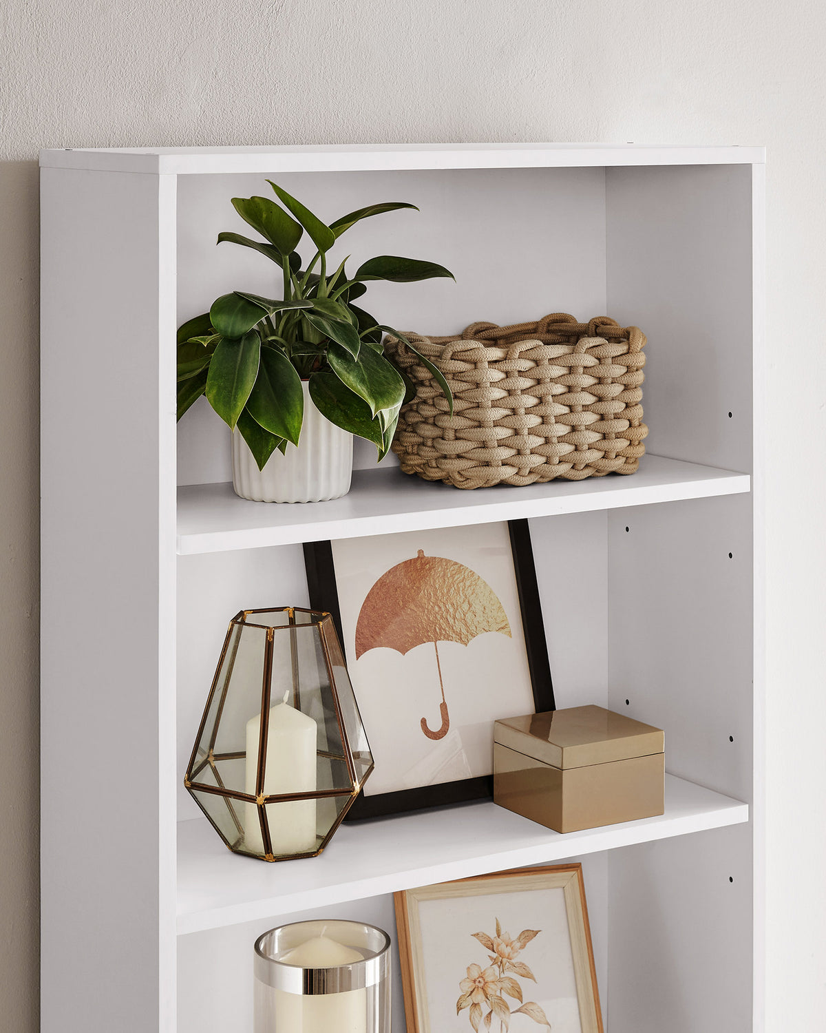 Modernes offenes Bücherregal – Geräumiges, freistehendes Aufbewahrungsregal mit verstellbaren Regalböden und minimalistischem Design