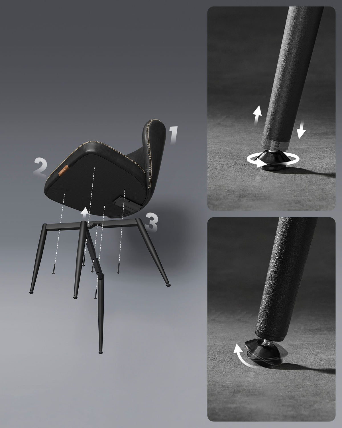 Moderne Esszimmerstühle – Elegantes Design