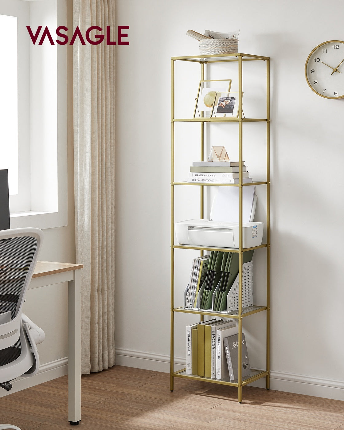 Eckschrank Glas – 5 oder 6 Ebenen – stilvoll & platzsparend