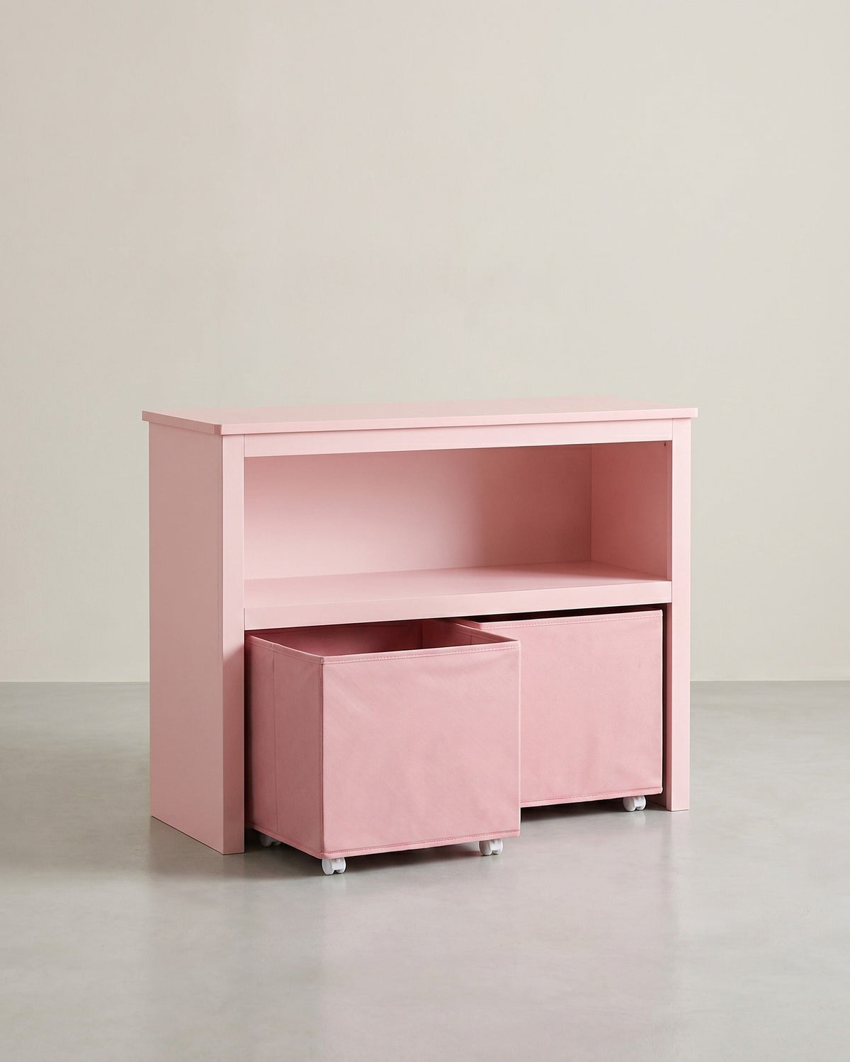 Spielzeugschrank mit 3 Aufbewahrungsbehältern - Stilvoll und praktisch - Kinderzimmer