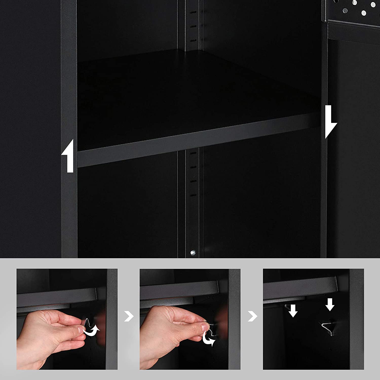 Aufbewahrungsschrank Industriedesign – kompakter Schrank – stilvoll und funktional