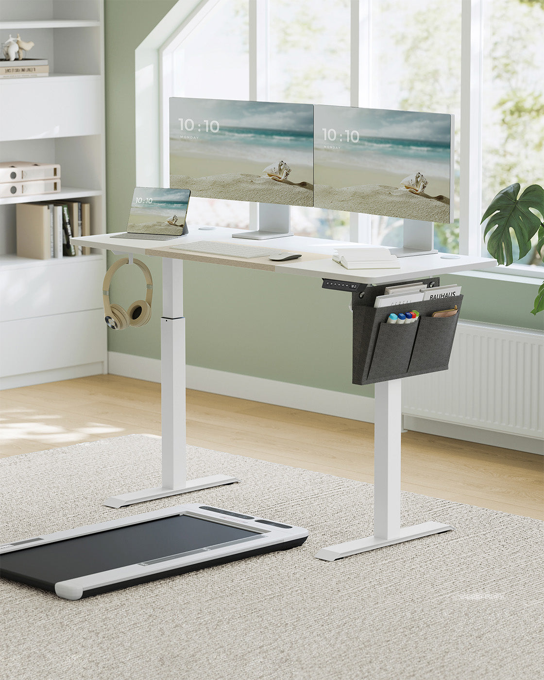 Höhenverstellbarer Schreibtisch - Sitz-Steh-Schreibtisch - Elektrisch verstellbarer Schreibtisch - (Heim-)Büro