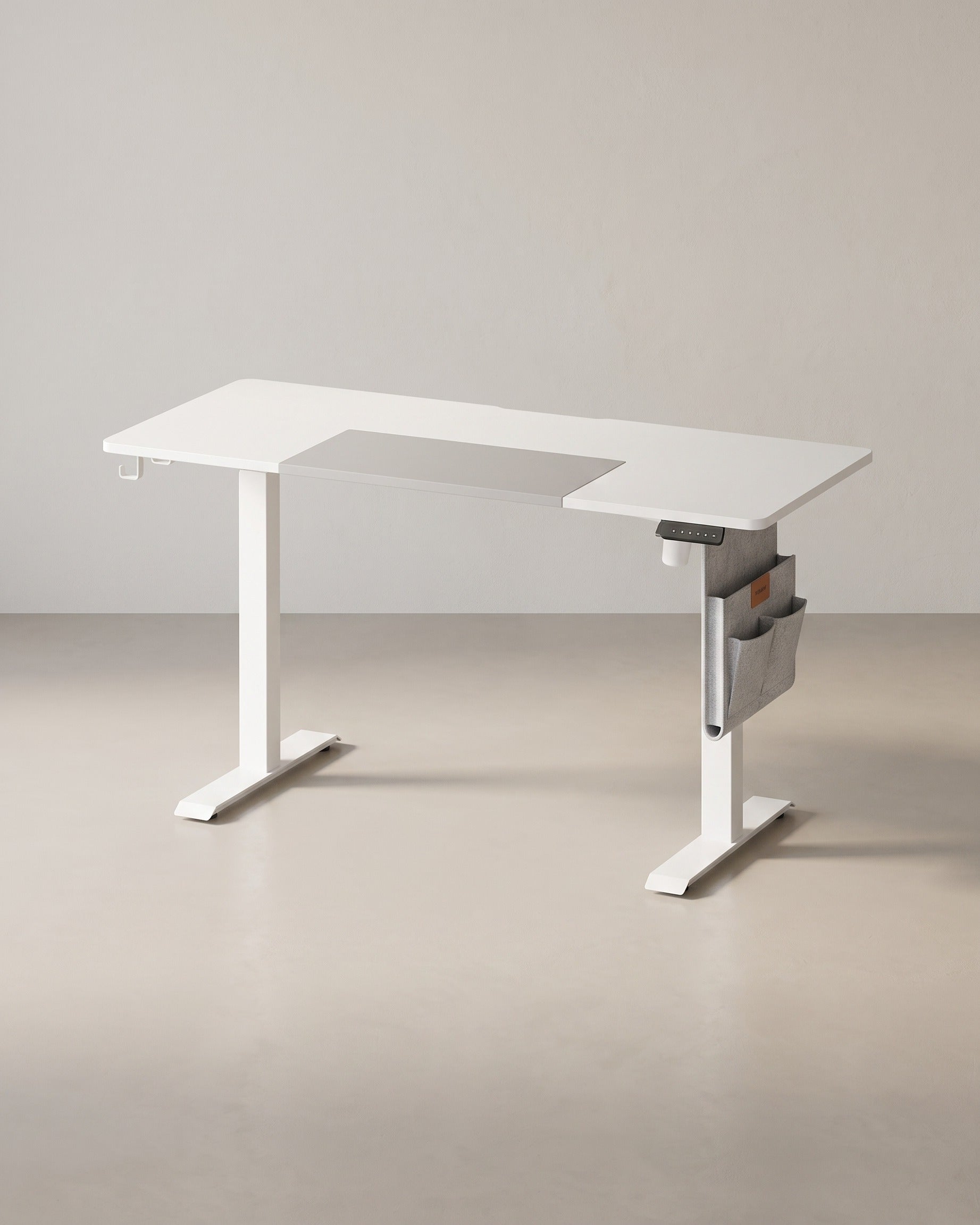 Elektrisch verstellbarer Schreibtisch - Stehpult - Ergonomischer Arbeitsplatz – Weiß