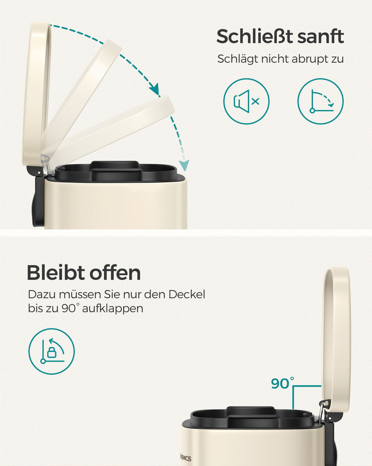 Kompakter Abfalleimer - 30 Liter - Abfalleimer