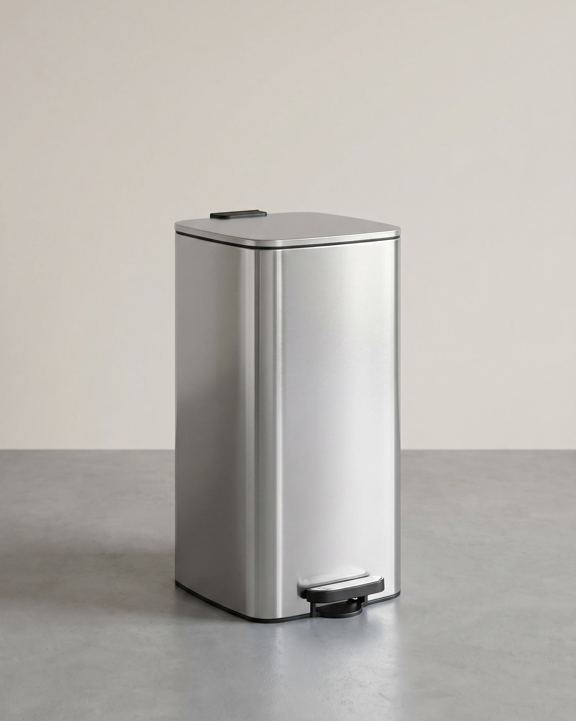 Treteimer 20 oder 30L - Stilvoll - Soft-Close – Silber