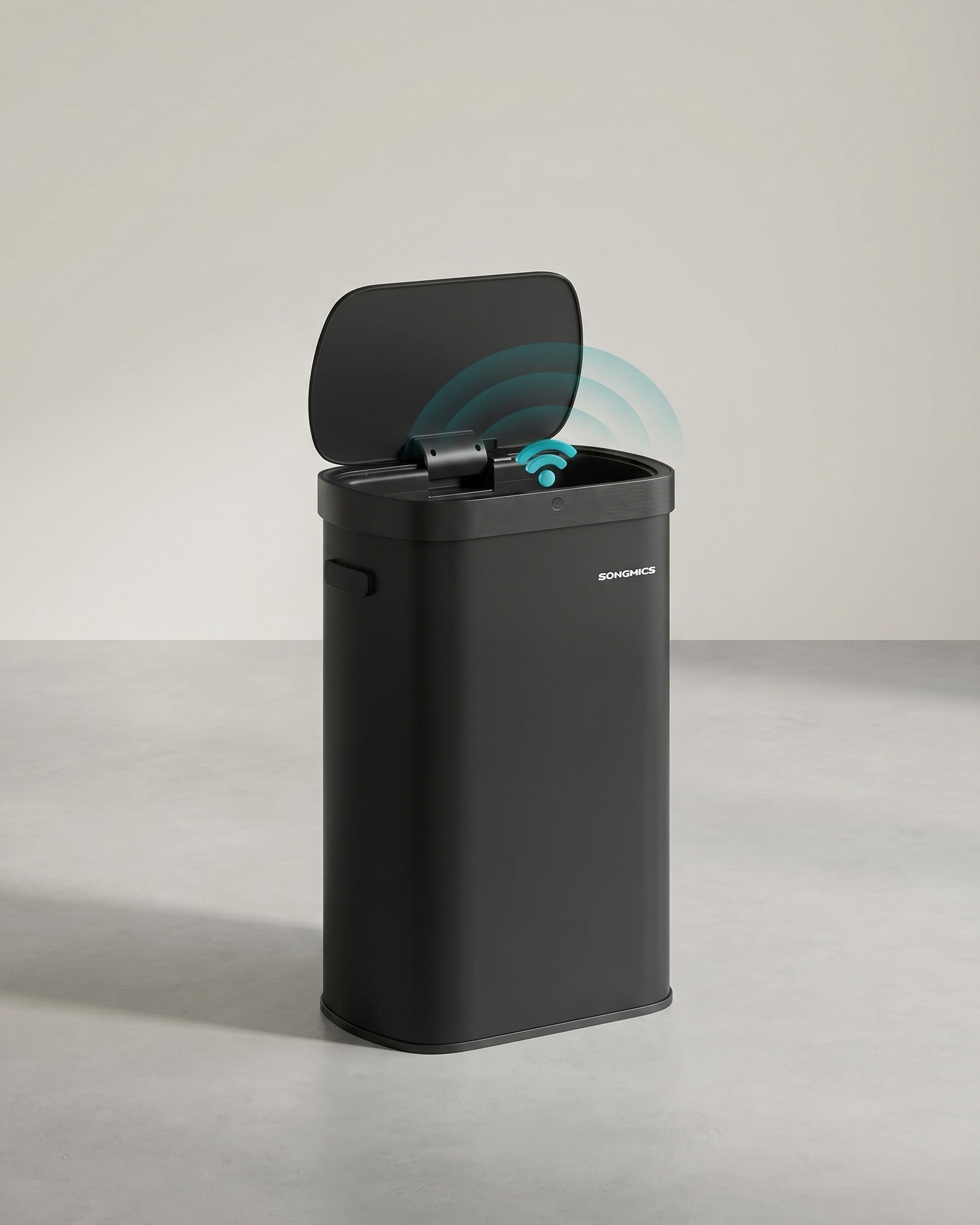 Großer Automatischer Mülleimer 50L - Mit Sensor Und Softclose-Deckel - Für Küche Oder Büro