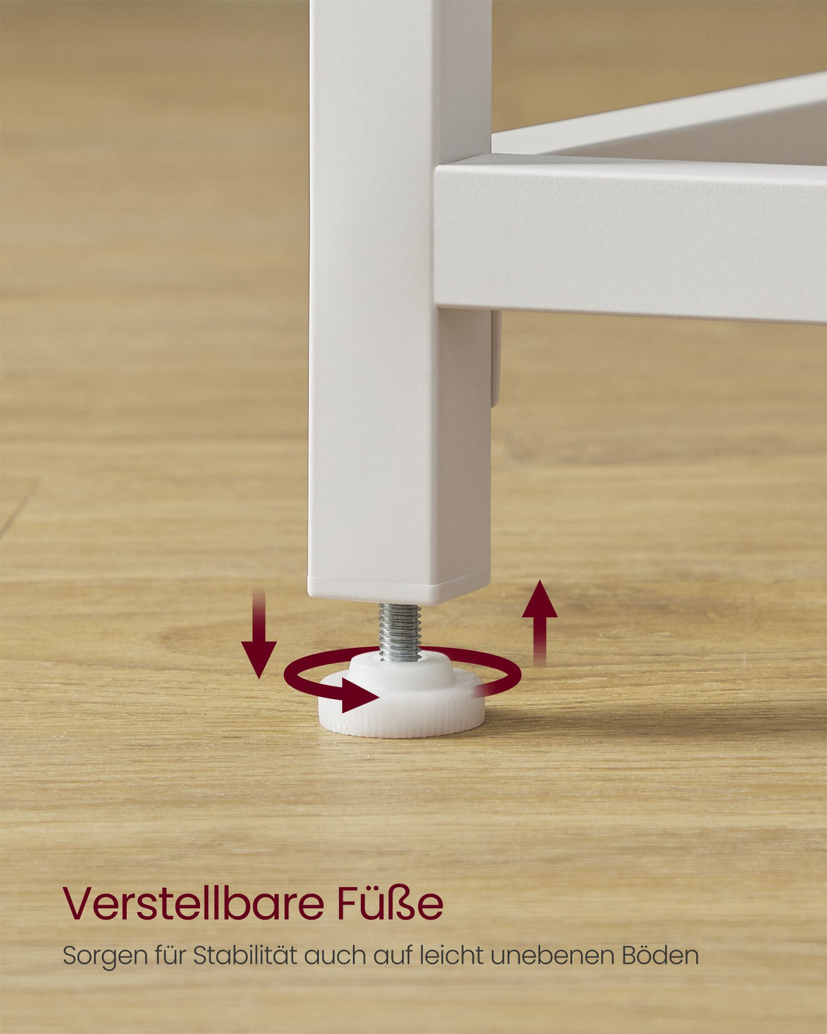 Kompakter Schreibtisch – Modernes Design – Bis zu 50 kg belastbar