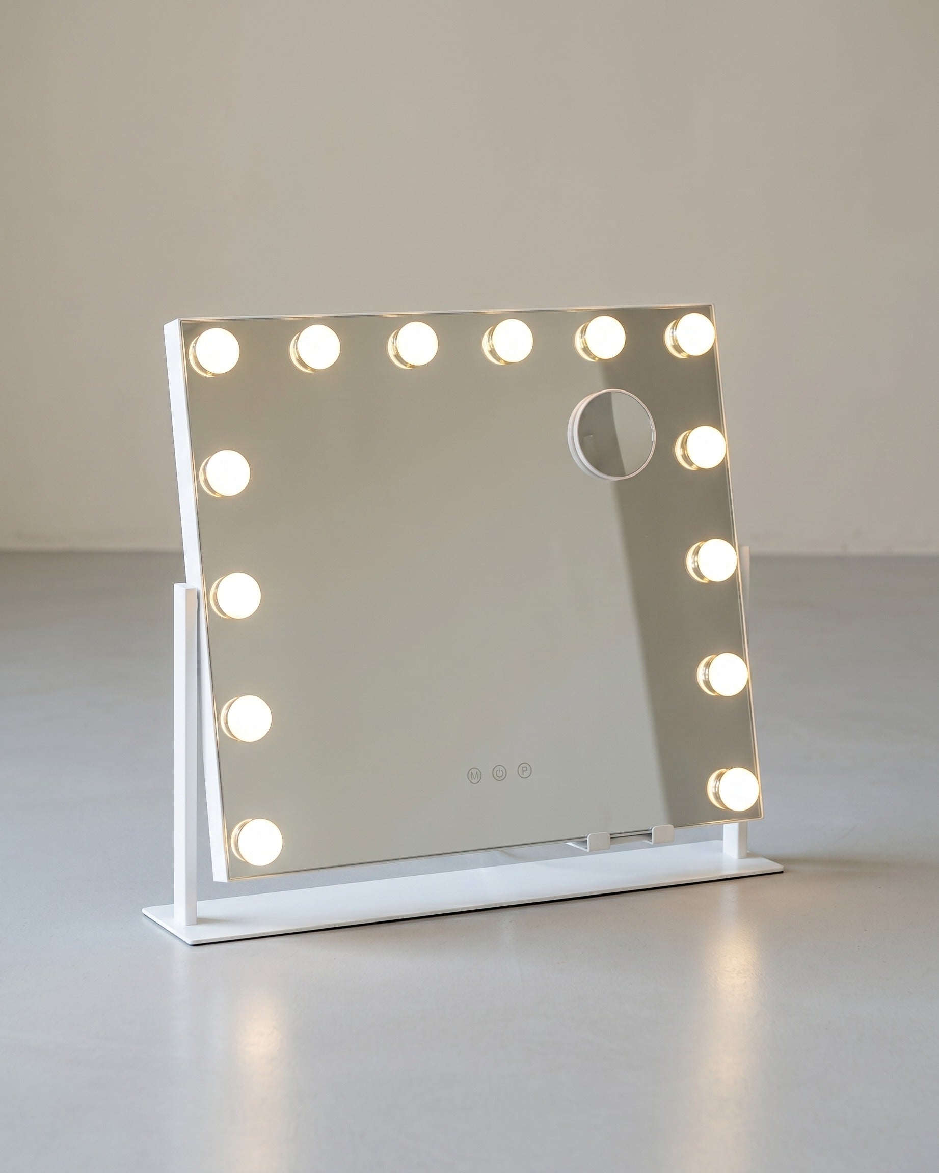 Schminkspiegel - 14 LED-Lampen - Mit USB-Ladegerät Und Touch-Bedienung