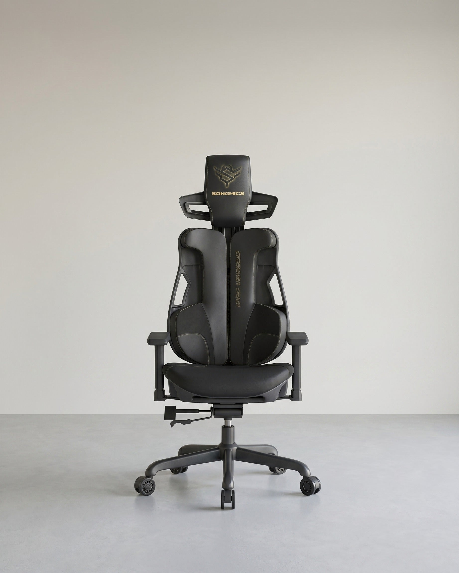 Elite Gaming 2.0 Ergonomischer Gaming-Stuhl – Vollständig verstellbarer Gaming-Stuhl – Gaming-Stuhl – Schwarz